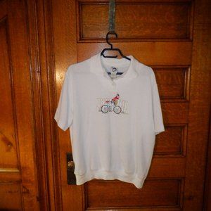 *** TAG *** TOP with Collar & 3 Buttons ~